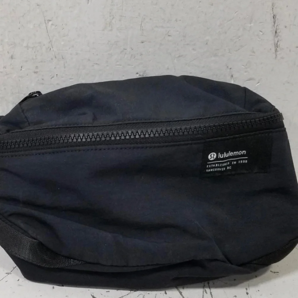 Lululemon Clean lines belt sling bag and mini psychedelic belt bag Black Travel
